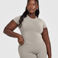 Mellow™ Soft Mid Short Sleeve T-Shirt | Warm Sand