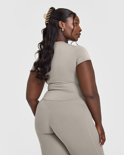 Mellow™ Soft Mid Short Sleeve T-Shirt | Warm Sand