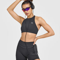 UnifiedMove™ High Waisted Pocket Shorts 6" | Coal