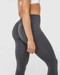 【未使用】即完売　THE NEWHOUSE  ROW LEGGING チャコール 完売品❗️THE NEWHOUSE ROW LEGGING