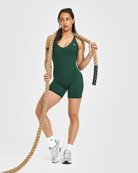 Unified Scoop Back All In One 6" | Racing Green