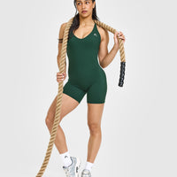 Unified Scoop Back All In One 6" | Racing Green