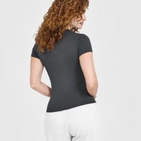 Mellow™ Soft Short Sleeve T-Shirt | Coal