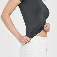 Mellow™ Soft Short Sleeve T-Shirt | Coal