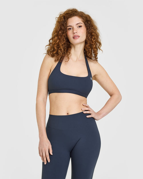 Oner Modal EasyLift™ Halter Bralette | True Blue