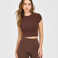 Cotton Baby T-Shirt | Copper Brown