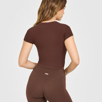 Cotton Baby T-Shirt | Copper Brown