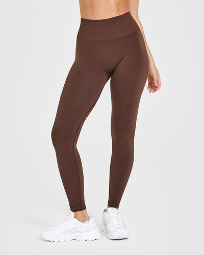 Effortless Seamless Leggings | Rustic Brown