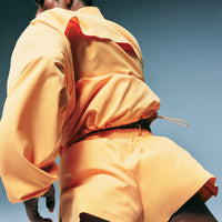 AirMove™ Lined Shorts 2" with Pocket | Powdered Orange