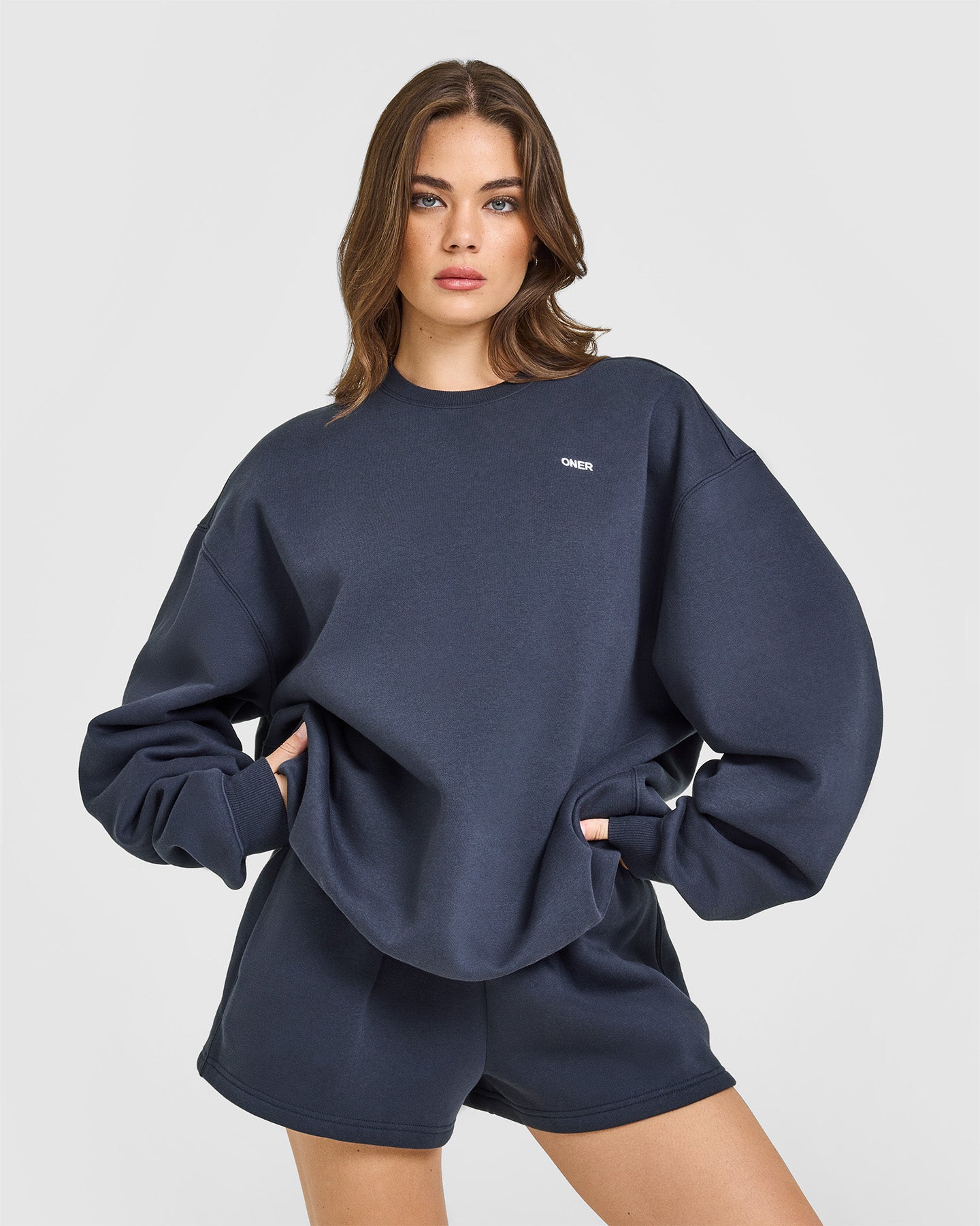 Foundations Crew Neck Sweatshirt | True Blue
