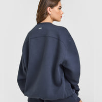 Foundations Crew Neck Sweatshirt | True Blue