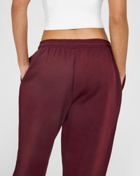 Foundations Oversized Oner Girlfriend Joggers | Rosewood