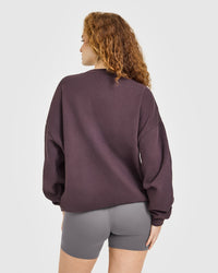 Mid Weight Sweatshirt | Umber Brown