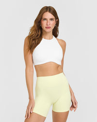 SoftMotion™ High Neck Sports Bra |  White
