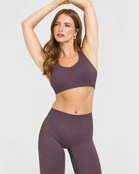 SoftMotion™ Sports Bra | Dark Umber Brown