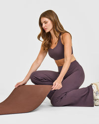 SoftMotion™ Sports Bra | Dark Umber Brown