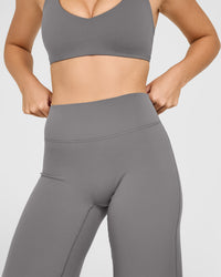SoftMotion™ Straight Leg Bottoms | Ash Grey
