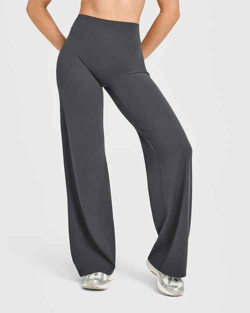 Oner Modal SoftMotion™ Straight Leg Bottoms | Coal
