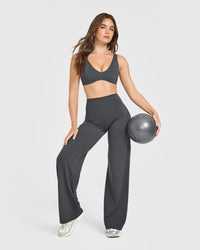 SoftMotion™ Straight Leg Bottoms | Coal