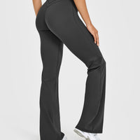 UnifiedMove™ Wrap Flared Bottoms White Logo | Coal