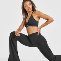 UnifiedMove™ Wrap Flared Bottoms White Logo | Coal