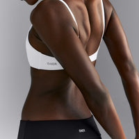 SoftMotion™ Strappy Scoop Bralette New Branding | White