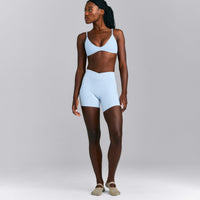 SoftMotion™ Wrap Shorts 6" New Branding | Mist Blue