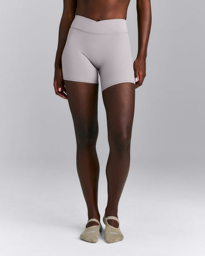 SoftMotion™ Wrap Shorts 6" New Branding | Zinc Gray