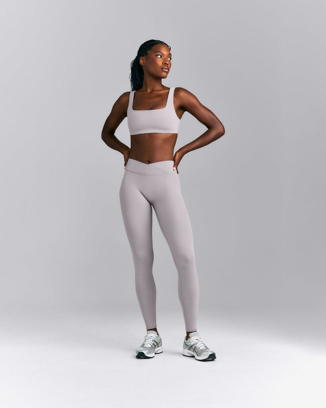 SoftMotion™ Wrap Leggings | Zinc Gray