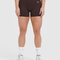 Classic Seamless 2.0 Booty Shorts | 70% Cocoa Marl