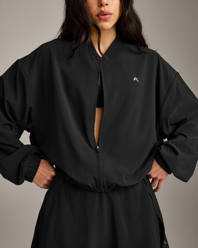AirMove™ Mid Bomber Jacket | Black