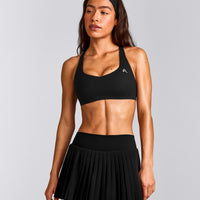 EasyLift™ Cross Back Sports Bra | Black