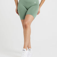 Classic Seamless 2.0 Cycling Shorts | Sage Marl