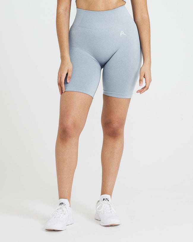Classic Seamless 2.0 Cycling Shorts | Smoke Grey Marl
