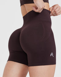 Effortless Seamless Shorts | 70% Cocoa