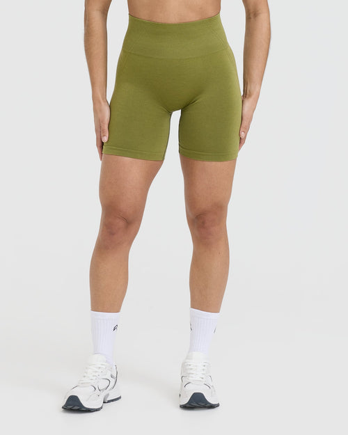 Oner Modal Effortless Seamless Shorts | Olive Green