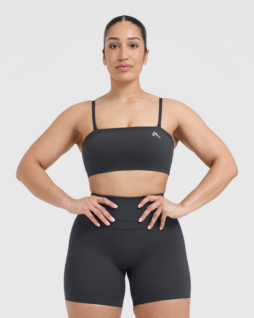 Oner Modal Everyday Bandeau Bralette | Coal