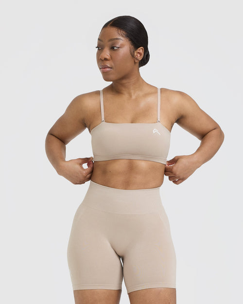 Oner Modal Everyday Bandeau Bralette | Mushroom Brown