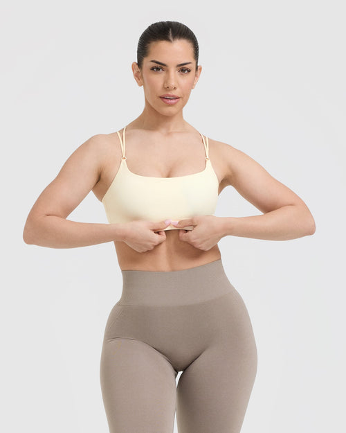 Oner Modal Everyday Cross Over Bralette | Off White