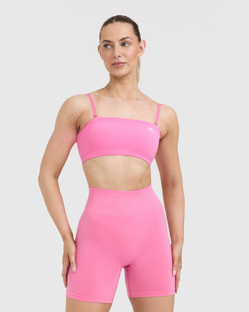 Oner Modal Everyday Bandeau Bralette | Peony Pink