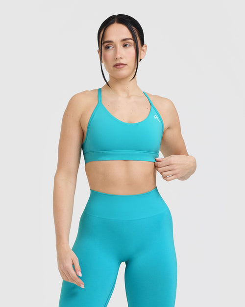 Oner Modal Everyday Sports Bra | Aqua Blue