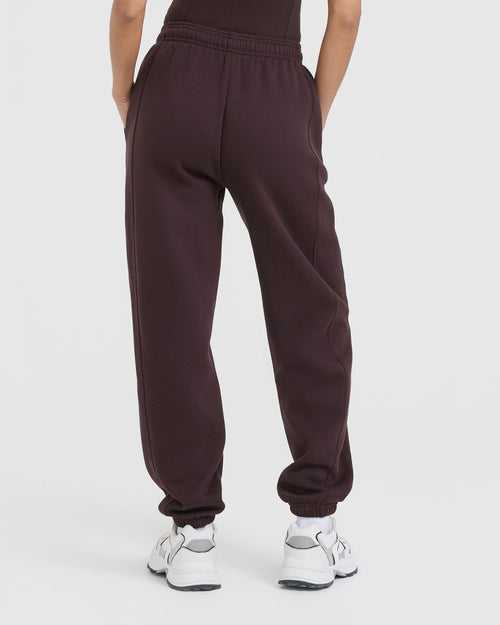 Foundations Joggers | Plum Brown