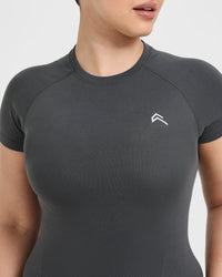 Go To Seamless Fitted Top | Coal