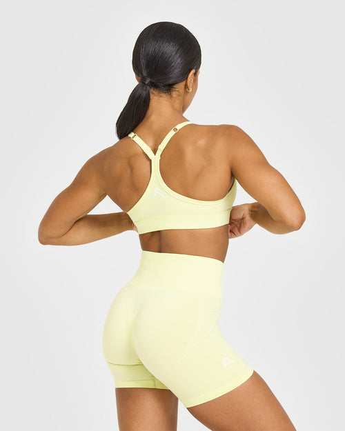 Everyday Sports Bra | Pastel Yellow