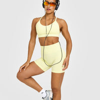 Everyday Sports Bra | Pastel Yellow