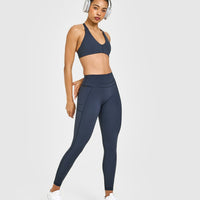 UnifiedMove™ High Waisted Pocket Leggings | True Blue