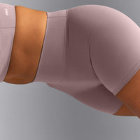 SoftMotion™ High Waisted Shorts 6" New Branding | Dusty Purple