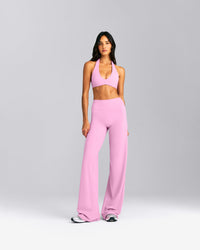 SoftMotion™ Minimal Halter Neck Bralette New Branding | Rose Pink