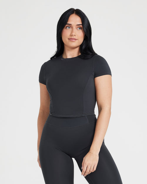 Oner Modal Mellow™ Soft Mid Short Sleeve T-Shirt | Coal