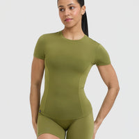 Mellow™ Soft Short Sleeve T-Shirt | Olive Green